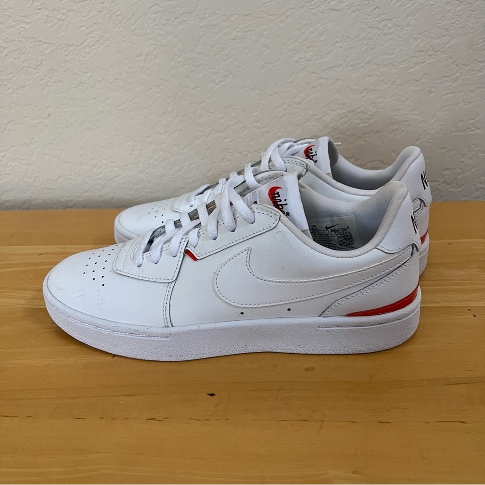 Nike court blanc